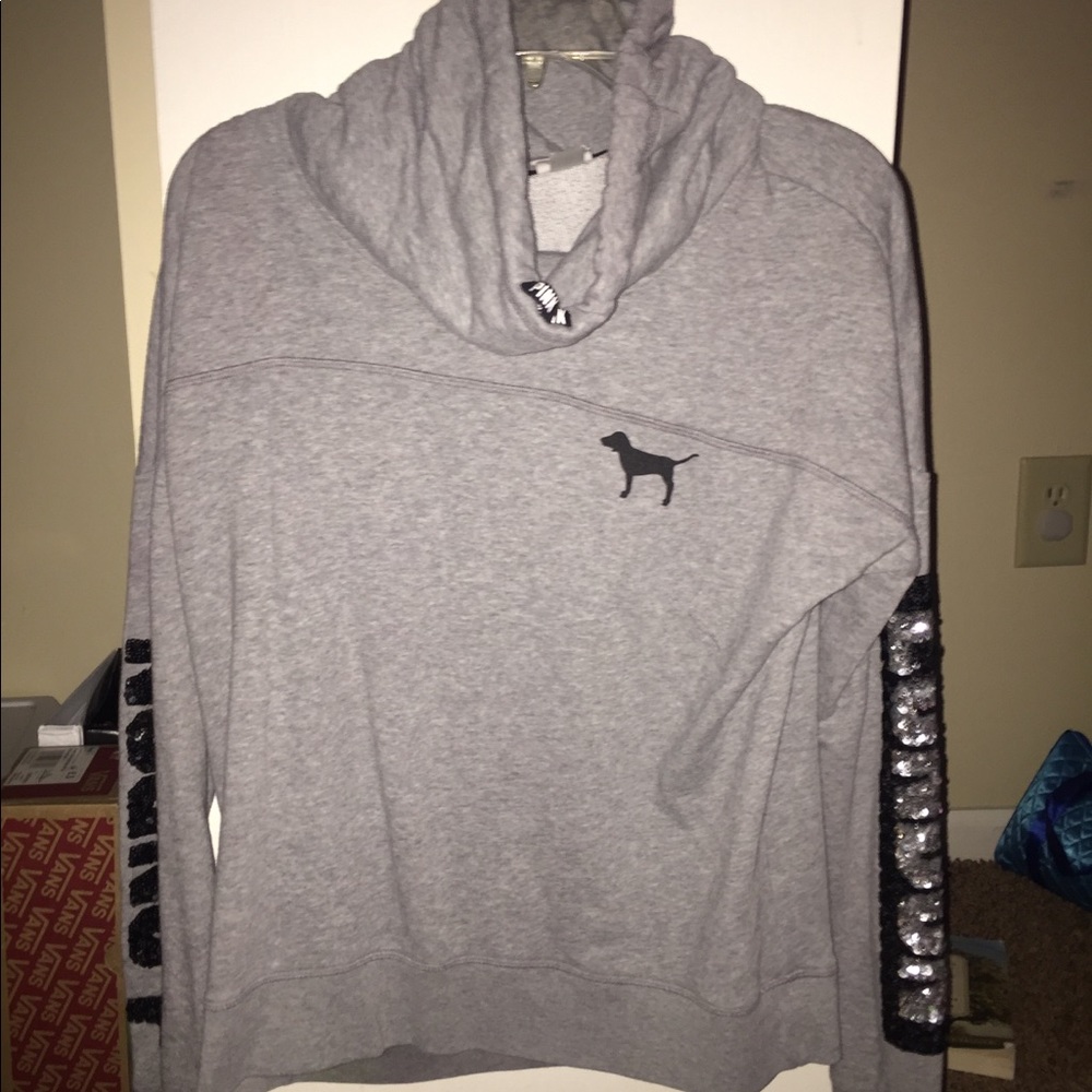 PINK turtle neck pullover - Picture 5 of 11